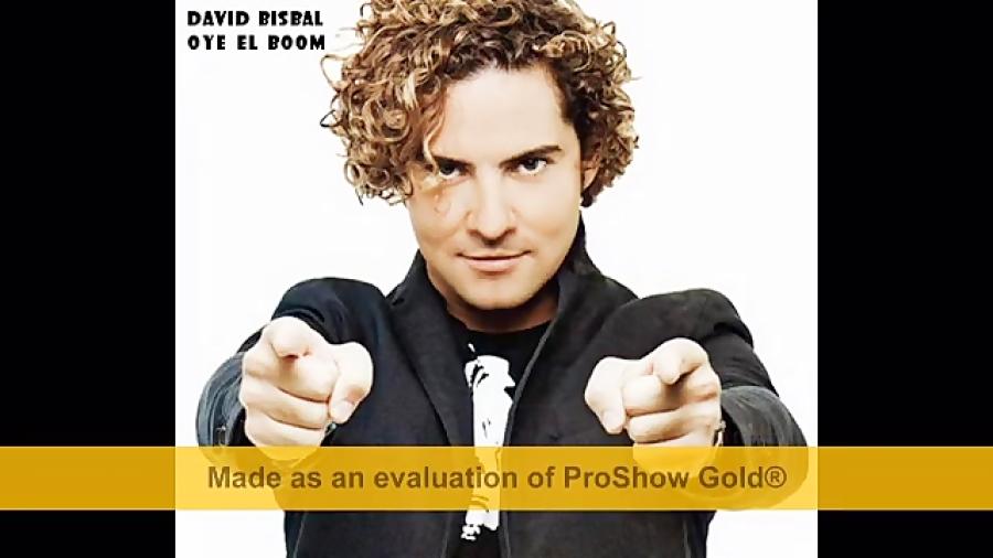 آهنگ اسپانیایی David Bisbal نام Oye El Boom