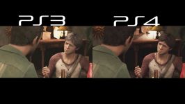 مقایسه گرافیکی Uncharted 3 در PS3 PS4