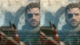 میزان فریم ریت بازی Metal Gear Solid V نسل هفتم