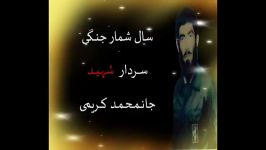 سال شمار جنگی شهید جانمحمد کریمی