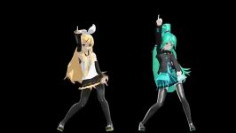 KISS ME MMD Hatsune miku y Rin Kagamine LIVE HD