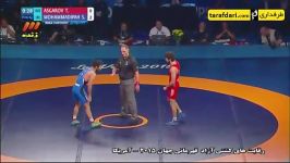 کشتی قهرمانی جهان کسب مدال برنز توسط سیداحمد محمدی
