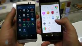 Sony Xperia Z5 vs HTC One M9 New Design vs old Design