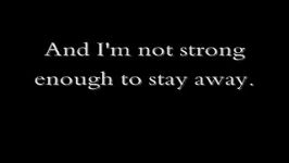 Not Strong Enough  Apocalyptica