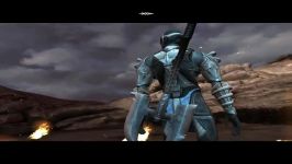 کشده شدن اژدها در بازی Infinity Blade  زومجی