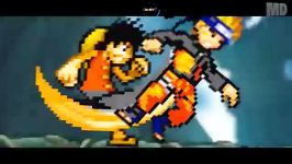 ONE MINUTE MELEE Naruto VS Luffy