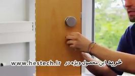 www.hestech.ir نحوه نصب راه اندازی قفل هوشمند بلوتوثی