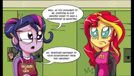 MLP Comic Dub Whats Eating Sunset Shimmer