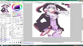 کشیدن یوزوکى یوکارى دیجیتالى  yuzuki yukari speedpaint