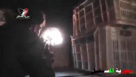 شکار زیبای تک تیرانداز داعشی توسط تک تیرانداز سوریه