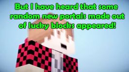 اگر پورتال Lucky Block وجود داشت  Minecraft