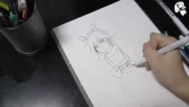 Manga Art Speed Drawing نقاشی مانگا