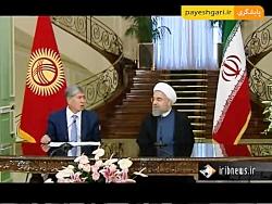 ایران قرقیزستان 8 سند همکاری امضاء کردند