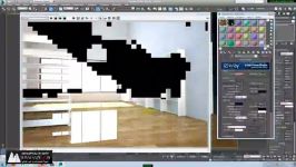 آموزش طراحی داخلی در 3DsMax به زبان فارسی   2