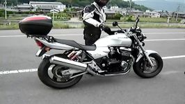 Honda CB1300 Super Four 1998 standard double muffler