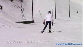 تکنیک Two Skate یا V2 در اسکی نوردیک اسکیت