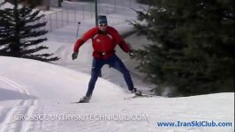 تکنیک جهش بر روی یک پا در اسکی نوردیک اسکیت قسمت دوم