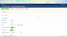 تغییر استایل مدیریت در جوملا Joomla