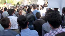 تجمع اعتراضی مقابل سفارت عربستان