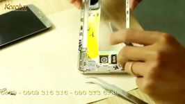 روش باز بسته کردن تعویض تاچ LCD گالکسی نوت 5
