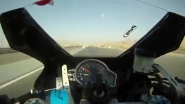 Honda CBR 1000RR Fireblade onboard