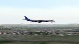 Airbus A340 Landing