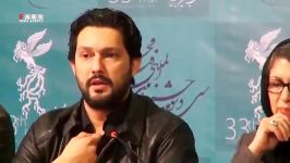 ادا اطوار های عجیب حامد بهداد در جشنواره فیلم فجر