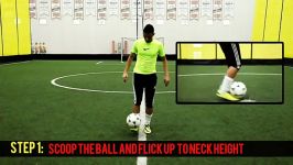 Double Neck Roll Football Trick Tutorial