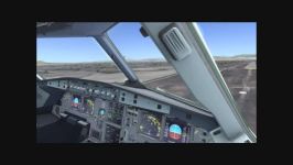 Meraj Airlines A320  Approach and Landing OITR