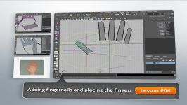 Modeling Realistic Hands in Maya and Mudbox 2011