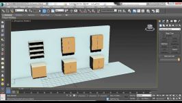 قسمت سوم آموزش طراحی آشپزخانه در تری دی مکس 3dmax