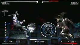 MKX  Predator Midscreen Combos  Warrior