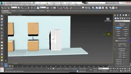 قسمت چهارم طراحی آشپزخانه در نرم افزار تریدی مکس 3dmax