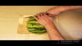 روش جدید برای قاچ کردن هندوانه