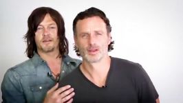 Walking dead norman reedus and Andrew lincoln