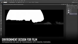 Environment Design for Film  Integrating 2D and 3D Techniques