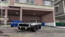 ماد خودرو 1969 Chevrolet Camaro SS 350 در بازی GTA V