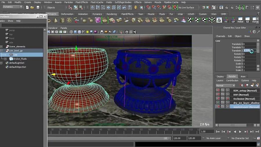 Digital Tutors  Simulating a Dry Ice Effect in Maya 20