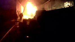 آتش سوزی در شهرک صنعتی شیراز