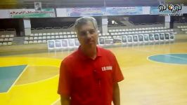 مصاحبه مربی تیم ملی بسکتبال قبل اعزام به چین