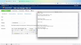 استفاده web links در جوپلا