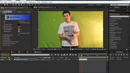آموزش استفاده پرده سبز در نرم افزار After Effects