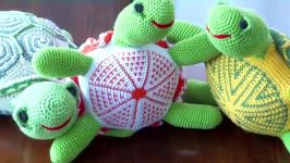 Turtle Crochet Toy Pattern  Amigurumi