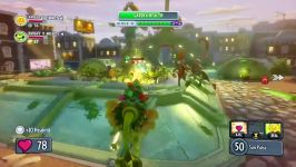 گیمپلی بخش Garden Ops بازی PVZ