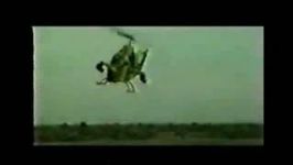 شلیک موشک تاو توسط کبرای ایرانی the cobra chopper firing a tow anti tank missile during an aq war 1980 1988
