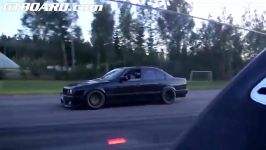 Bugatti Veyron Dutchbugs vs BMW M5 E34