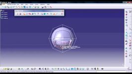 طراحی جری موشه در محیط Imagine and Shape در CATIA