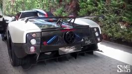 Pagani Zonda Cinque Roadster FLAMETHROWER