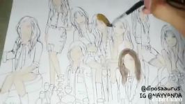 Girls Generation SNSD Divine cover fanart Divine