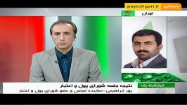 نتیجۀ جلسۀ شورای پول اعتبار